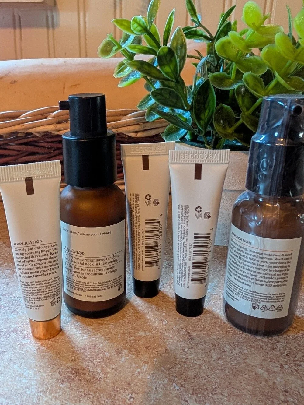 New Perricone MD Anti Aging Skincare Bundle High Potency Serums And Eye Cream